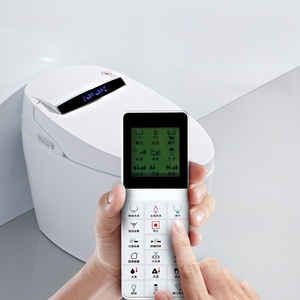 <span class=keywords><strong>WC</strong></span> intelligents, accessoires noirs, cuvette Toto, siège de toilette, commode dorée, <span class=keywords><strong>Geberit</strong></span> - Product Image 3
