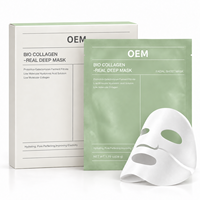 OEM ODM Masque facial hydratant au collagène pour tous types de peaux, nettoyant les pores, acide hyaluronique, peptides, blanchissant, anti-âge