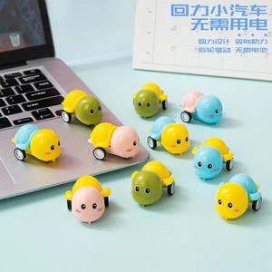 Mini <span class=keywords><strong>Auto</strong></span> Giocattolo a Retrocarica a Forma di Tartaruga Cartone Animato, Regalo Divertente, Piccola Macchinina a Retrocarica con Guscio a Forma di Uovo - Product Image 2