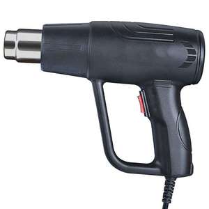 <span class=keywords><strong>Pistola</strong></span> <span class=keywords><strong>de</strong></span> <span class=keywords><strong>Calor</strong></span> Eléctrica <span class=keywords><strong>de</strong></span> 2000W con Temperatura Ajustable, Soplador <span class=keywords><strong>de</strong></span> Aire Caliente Industrial y para Bricolaje 350 ℃ /550 ℃   Para película termoencogible y trabajos <span class=keywords><strong>de</strong></span> horneado - Product Image 1