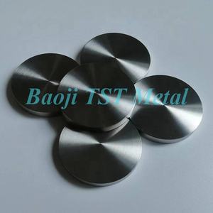 CNCマンチング面を備えた<span class=keywords><strong>Gr5</strong></span>チタン合金ディスクチタンターゲット - Product Image 2