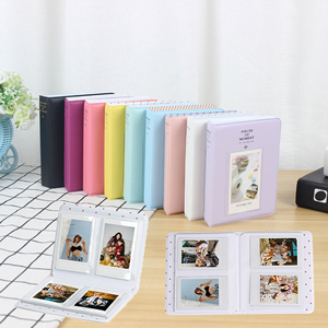<span class=keywords><strong>Mini</strong></span> <span class=keywords><strong>album</strong></span> <span class=keywords><strong>photo</strong></span> en plastique 64 pochettes avec couverture carrée en PVC, porte-cartes logo personnalisé Kpop, cartes photos <span class=keywords><strong>Instax</strong></span>, monuments commémoratifs - Product Image 2