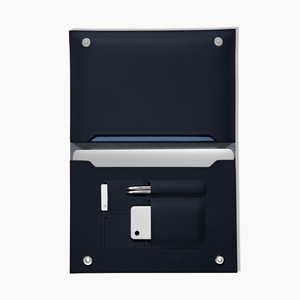 Portefeuille en cuir PU porte-documents 13 <span class=keywords><strong>pouces</strong></span> <span class=keywords><strong>15</strong></span> <span class=keywords><strong>pouces</strong></span> pochette pour <span class=keywords><strong>ordinateur</strong></span> <span class=keywords><strong>portable</strong></span> logo en relief personnalisé sac de rangement pour <span class=keywords><strong>ordinateur</strong></span> <span class=keywords><strong>portable</strong></span> en cuir PU dossiers - Product Image 5