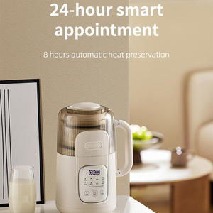 Đa Chức Năng Tự Động Nut Sữa Nhà Sản Xuất <span class=keywords><strong>Vegan</strong></span> Sữa Đậu Nành Máy Tốc Độ Cao Máy Xay Sinh Tố Thép Không Gỉ Hộ Gia Đình 1200Ml Công Suất - Product Image 4