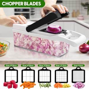 เครื่องหั่นผักผลไม้แบบมือหมุน 23 in 1 รุ่น Kitchen 23 สำหรับหั่นหัวหอม กระเทียม มันฝรั่ง และอื่นๆ - Product Image 3