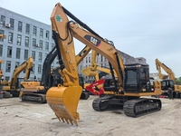 Excavatrice Caterpillar 320DL d'occasion de 20 tonnes, haute qualité, modèle original, excavatrices Cat 320D2, 325DL, 320DL, 330CL de grande taille à vendre