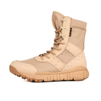 Bottes de désert ultra-légères, respirantes pour l'été, chaussures de randonnée professionnelles, anti-poussière, bottes tactiques pour hommes et femmes