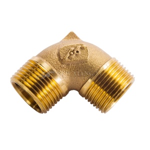 Raccord coudé à double filetage mâle à 90 degrés, raccords filetés BSPT, quincaillerie marine pour yacht, fabriqué à Taïwan - Product Image 1