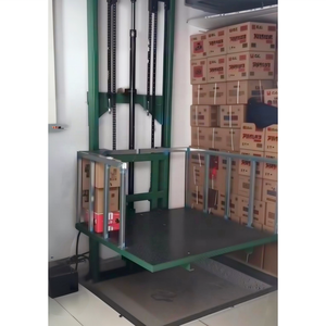 Plateforme élévatrice de fret murale hydraulique Zhongcan à <span class=keywords><strong>prix</strong></span> d'usine, capacité de <span class=keywords><strong>charge</strong></span> 500kg-5000kg, avec rail de guidage et télécommande électrique - Product Image 4