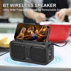 HS-3845 Original Wholesale Outdoor Speaker <b>Solar</b> <b>Panel</b> Rechargeable Blue Tooth Speaker - Product Image 2
