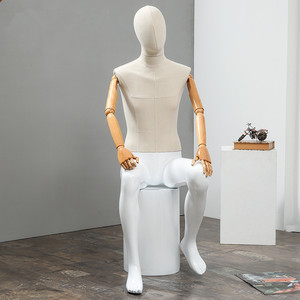 หุ่นลองชุดผู้ชายใส่นั่งได้ทั้งตัว - Product Image 4