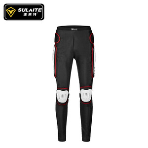 SULAITE Pantalon de protection pour moto, noir, respirant, protection des genoux pour hommes, cyclisme tout-terrain - Product Image 5