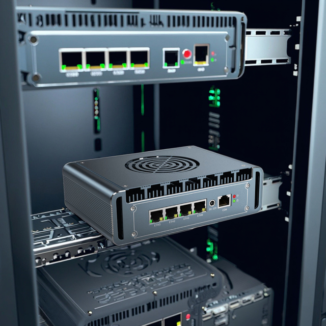 Core I7 1265U I5 1235U I3 1215U 8505 Firewall Mini PC with 4 Intel I226 2.5G LAN PfSense OPNsense Compatible