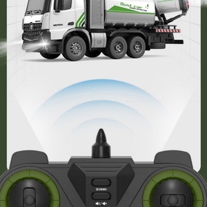 Shengxiong 640A Voiture RC de suppression de poussière en alliage avec pulvérisateur télécommandé 2.4G, modèle de simulation de protection de l'environnement - Product Image 6