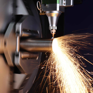 Tốc Độ Cao 120Mm Đường Kính Ống Sợi Laser Cắt Nhôm <span class=keywords><strong>CNC</strong></span> H Chùm Máy Khoan H Chùm Máy Cắt Laser - Product Image 5