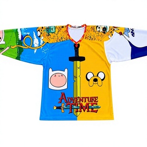 เสื้อฮอกกี้แบบซับลิเมชั่นสั่งทำพิเศษคุณภาพพรีเมียม Sibrin |   ผ้าตาข่ายโพลีเอสเตอร์ 100% เป็นมิตรกับสิ่งแวดล้อม ระบายอากาศได้ดี |   ชื่อ/หมายเลขทีมที่กำหนดเอง | - Product Image 2