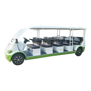 Voiture électrique de tourisme 11 places, toit ouvert, pour parcs et stations balnéaires - Product Image 1