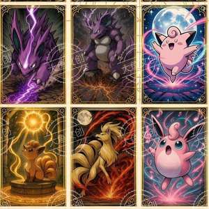 Cartes Pokémon en métal, or, argent, acier inoxydable, cartes à collectionner TCG pour les fans, les collectionneurs et les enfants, cadeau - Product Image 5