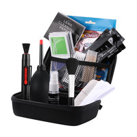 Kit de nettoyage pour appareil photo reflex numérique comprenant des écouvillons pour capteur CMOS compatibles Fujifilm, une solution de nettoyage pour objectif et un étui de transport