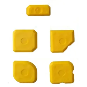 Outil de finition pour mastic, kit de calfeutrage portable en silicone, ensemble de lisseurs et grattoirs pour joints de coulis, outil de jointoiement et de serrage - Product Image 3