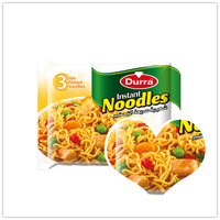 Tas Ramen Kustom Merek Mie Makanan Asia Grocer Halal Sup Mie Instan