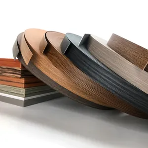 اكسسوارات أثاث الخشب الحبوب سلسلة خزائن المطبخ البلاستيك Pvc Mdf أشرطة لصق الحواف