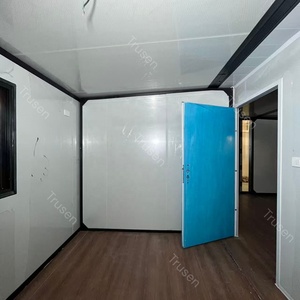 Porte en aluminium à pont thermique brisé aux normes australiennes, conteneur préfabriqué à prix réduit, cuisine et salle de bain, maison préfabriquée extensible - Product Image 4