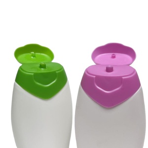 100ml Rỗng nhựa PE dầu gội gel rửa chai với lật Top cap - Product Image 1