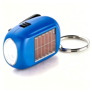 Lampe solaire Alecter, lampe torche à énergie solaire avec panneau solaire intégré et anneau métallique pour une utilisation en extérieur - Product Image 2