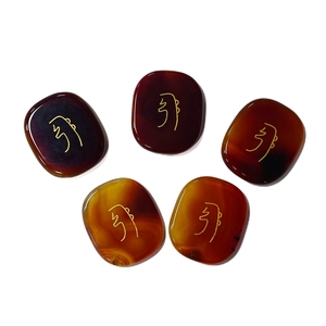 Vente en gros Cristal Naturel Coeur Amour Forme Sept Chakra Ensemble pour Cadeau - Product Image 6