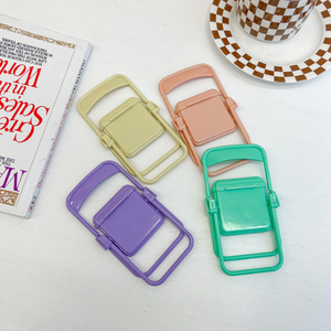 Soporte para Teléfono Móvil con Forma de Mini Silla, Portátil, Bonito, Colorido, Ajustable, Plegable, Soporte de Escritorio para Teléfono - Product Image 6