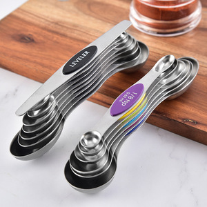 <span class=keywords><strong>Cucharas</strong></span> <span class=keywords><strong>medidoras</strong></span> magnéticas <span class=keywords><strong>de</strong></span> acero inoxidable <span class=keywords><strong>de</strong></span> doble cara <span class=keywords><strong>de</strong></span> 8 piezas, fáciles <span class=keywords><strong>de</strong></span> colocar/separar, <span class=keywords><strong>medidas</strong></span> <span class=keywords><strong>de</strong></span> especias <span class=keywords><strong>de</strong></span> cocina con silicona y PP - Product Image 6