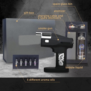 Pistolet à bulles aromatiques rechargeable par USB, <span class=keywords><strong>original</strong></span>, fabriqué en 2023, pour cocktails, outil de cuisine électronique intelligent - Product Image 2
