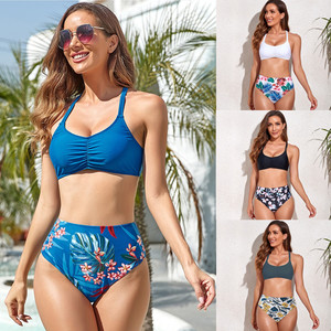 2024 OEM Brazilian Leopard 1-Piece <b>Teen</b> Hot Sexy Bikini Young Girl <b>Swimwear</b> Supplies High-Leg Summer Textile Beachwear - Product Image 3