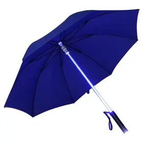 LED fibra óptica guarda-chuva com piscando Light-Up Característica