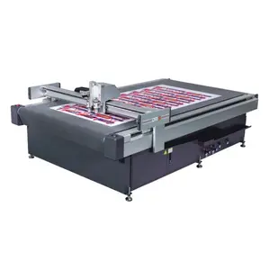 2500*1600mm Foam Board Digital Flatbed Cutter Graphic Cutting Machine