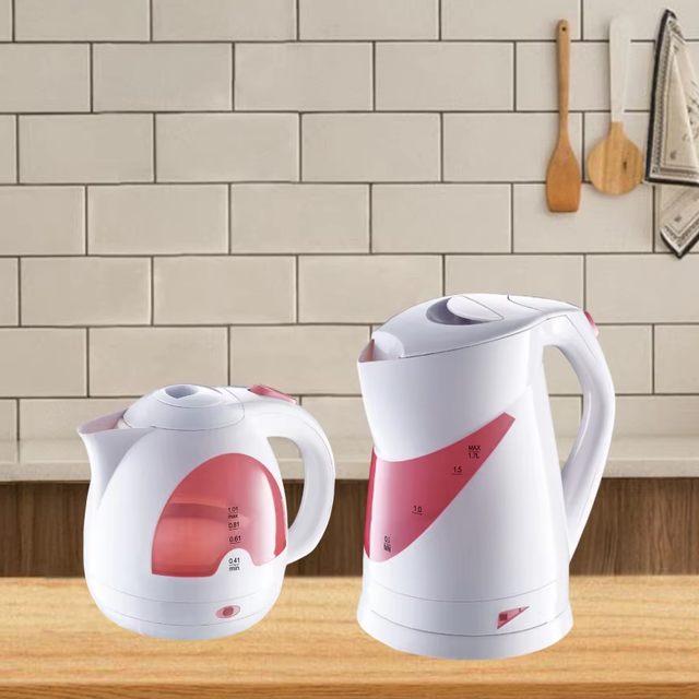 Heavy Duty 1.7L Plastic Electric Kettle 2000W Quick Boil Customizable Water Kettle CE Certified Household Kettle