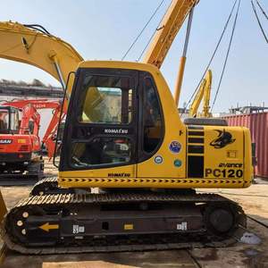 Excavadora Komatsu PC120-6 Original de Japón de 12 Toneladas al Mejor Precio, Excavadora Más Vendida con Martillo Rompedor en Venta - Product Image 3