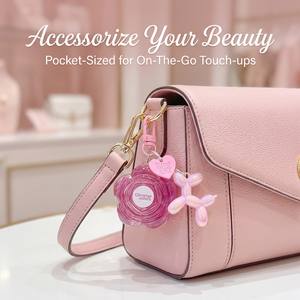 Pot <span class=keywords><strong>de</strong></span> <span class=keywords><strong>gloss</strong></span> à lèvres mini portable 10g, design floral 3D rose, style TikTok, esthétique pétale, pour voyage - Product Image 3