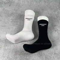 Paquete de 6 Pares de Calcetines Deportivos Unisex para Todas las Temporadas, Antideslizantes, Desodorantes, con Diseño Bordado, Calcetines de Punto