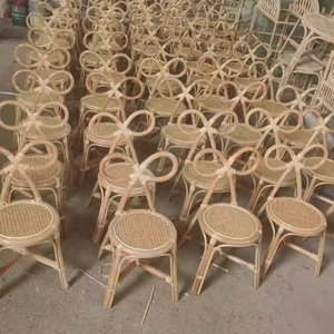 Sedia per Bambini in Rattan Naturale di Alta Qualità per Eventi, Cene e Feste - Product Image 1