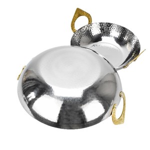 Marmite à fond épais en acier inoxydable à <span class=keywords><strong>trois</strong></span> couches FLEY, motif martelé, multi-usages, pour la cuisson de la viande de crabe, marmite commerciale en métal, idéale pour la cuisson à la vapeur - Product Image 4