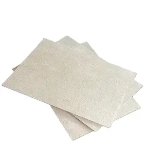 Custom 1mm 35mm High Temperature Insulation Resistance Mica Sheet For Laminated To A 1mm Polyurethane Foam Sheet.