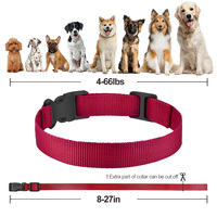 USB wiederauf lad bares E-Halsband Elektronischer Fern trainer Barking Dog Training Collar Bark Stopper für Hund