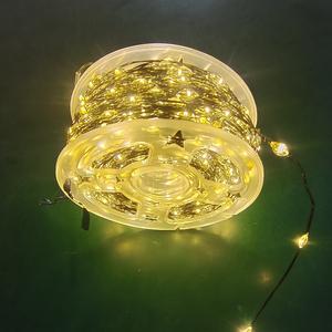 <span class=keywords><strong>Guirlande</strong></span> lumineuse en fil <span class=keywords><strong>de</strong></span> cuivre 30m 50m 100m avec ampoules clignotantes <span class=keywords><strong>pour</strong></span> Noël <span class=keywords><strong>Guirlande</strong></span> lumineuse en cuivre <span class=keywords><strong>pour</strong></span> jardin et patio extérieur - Product Image 3