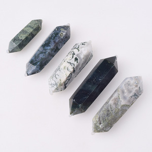 Pilastro a doppia punta in <span class=keywords><strong>agata</strong></span> di cristallo naturale, <span class=keywords><strong>minerale</strong></span> lucidato standard per decorazione domestica - Product Image 2