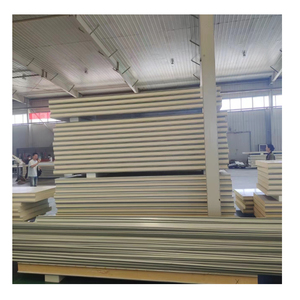 Nhà Máy <span class=keywords><strong>Polyurethane</strong></span> Bảng Điều Chỉnh Tường Mái Bánh Sandwich Phòng Lạnh Hội Đồng Quản Trị Cách Điện Tấm Cho Lạnh Lưu Trữ - Product Image 6