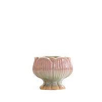 OEM/ODM Nouveau design simple, pot de fleurs nordique pour plantes succulentes, pot de fleurs en forme de lotus