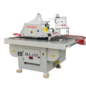 Heavy duty automatic woodworking single blade taglio in linea retta rip saw cutter ripsaw machine equipment