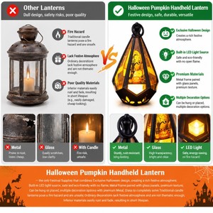 Adorno de Escritorio con Luz Nocturna para Ambiente de Fiesta de Halloween, Regalo Festivo para Decoración de Mesa Interior del Hogar, Suministros para el Día de los Muertos - Product Image 3